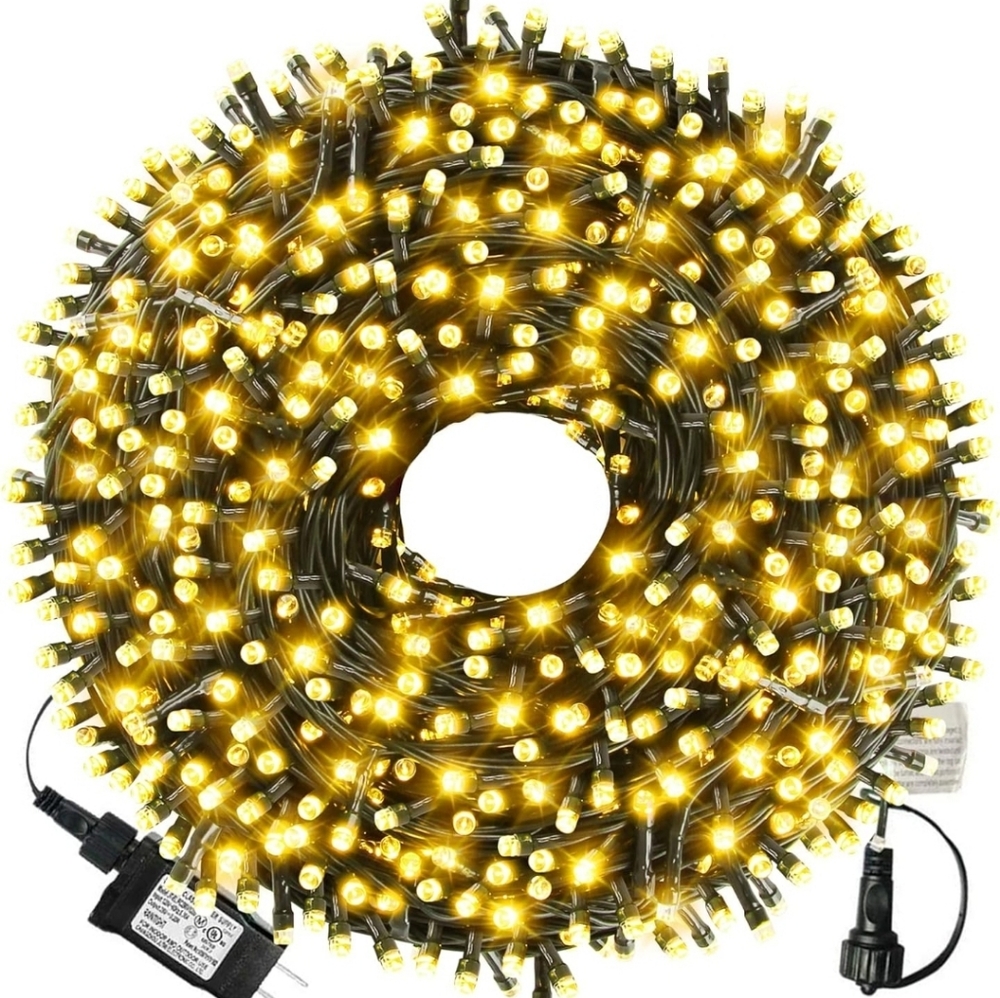 New LED String Lights. 105ft long with 300 lights.